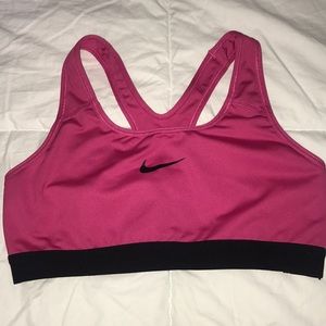 Pink Nike Sports Bra
